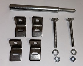 montaggio del supporto inclinato della bandiera