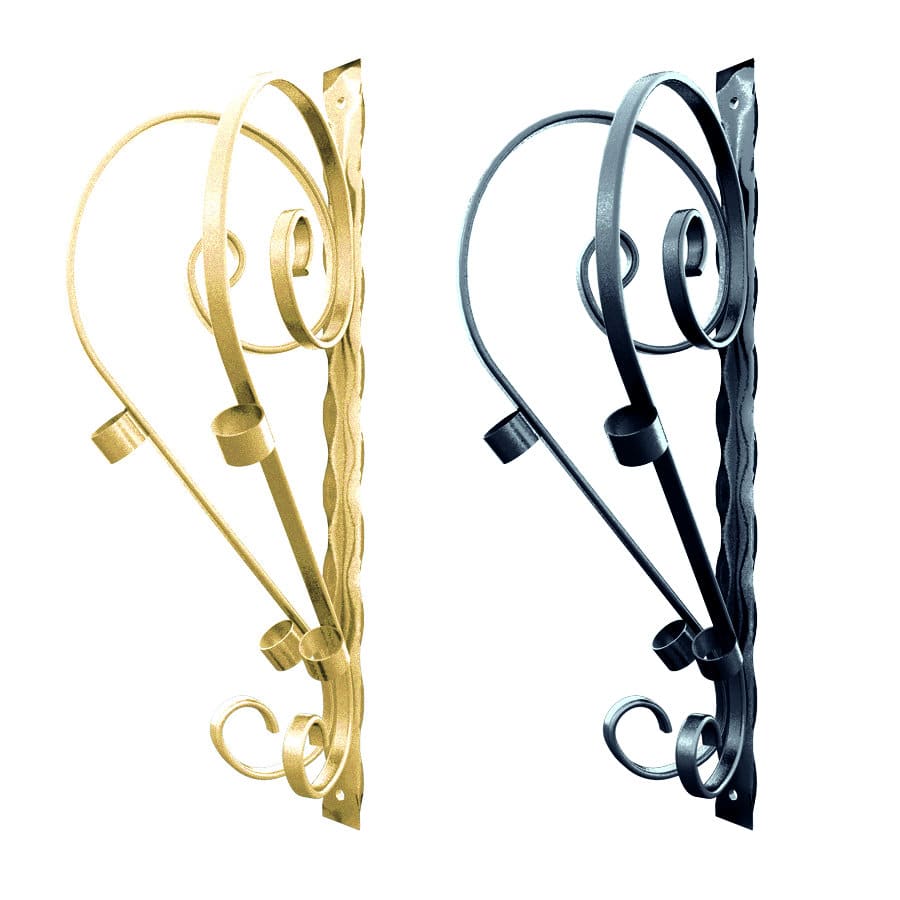 staffa da parete per bandiera