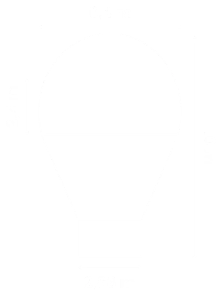 Palla pubblicitaria da 10 metri
