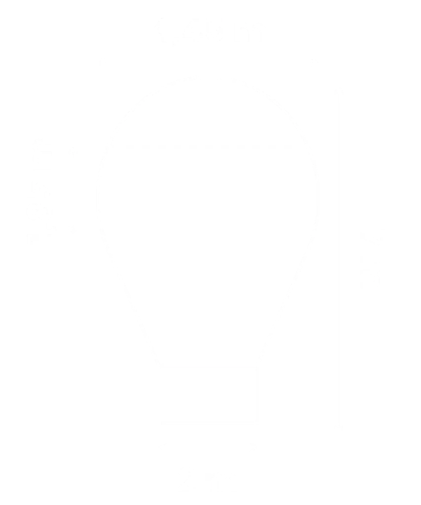 Palla pubblicitaria da 7 metri