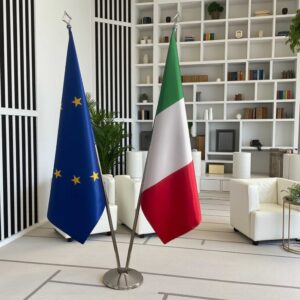 drapeau Italie et UE