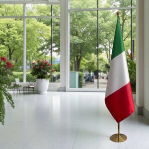 drapeau Italie pour ambasaddes