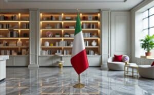drapeau Italie pour bureau