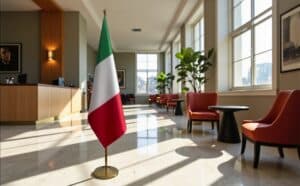 drapeau Italie pour bureau