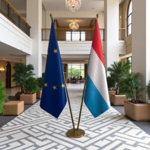drapeau Luxembourg et UE