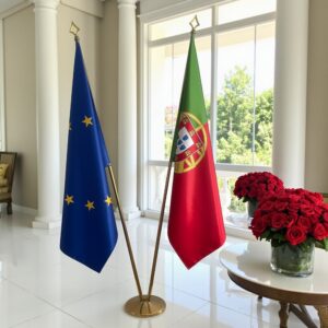 drapeau Portugal et UE