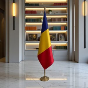 drapeau Roumanie pour bureau