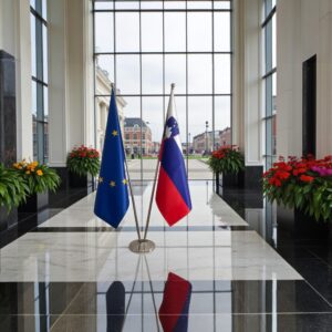 drapeau Slovenie et UE