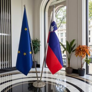 drapeau Slovenie et UE