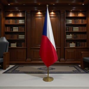 drapeau Tchequie et UE