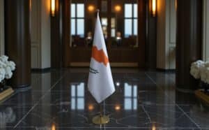 drapeau Chypre diplomatic