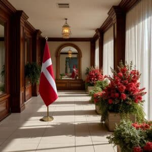 drapeau Danemark pour bureau