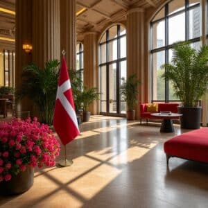 drapeau Danemark pour bureau