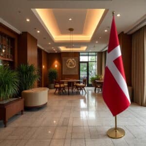 drapeau Danemark pour bureau