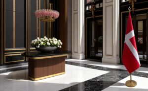 drapeau Danemark pour bureau