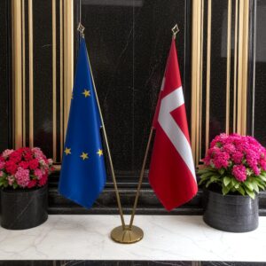 drapeau Danemark et l'UE