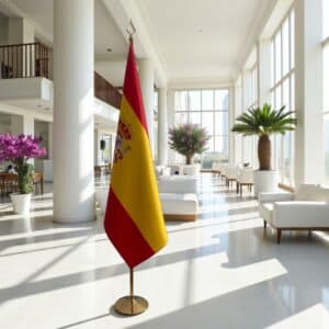 drapeau espagne pour bureau