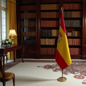 drapeau espagne pour bureau