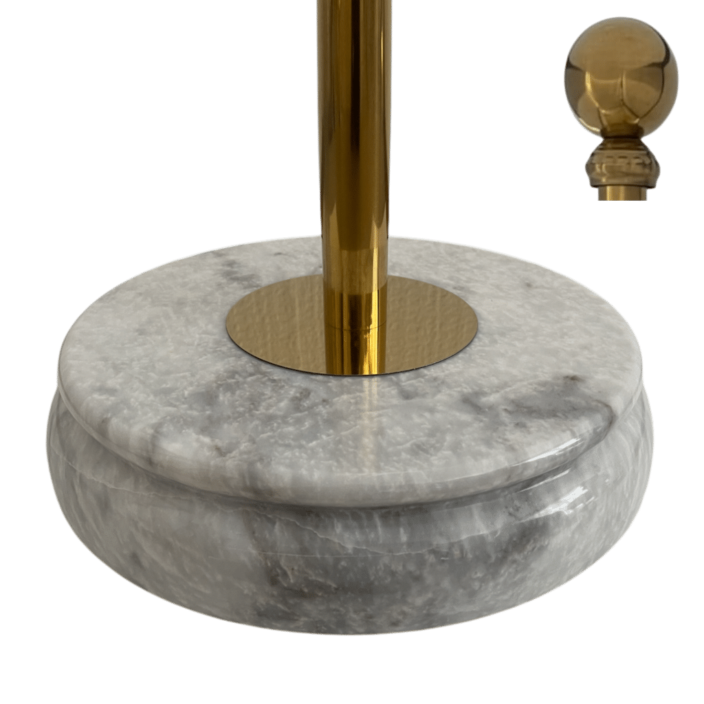 portabandiera in marmo