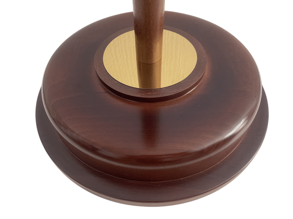 asta per bandiera in legno