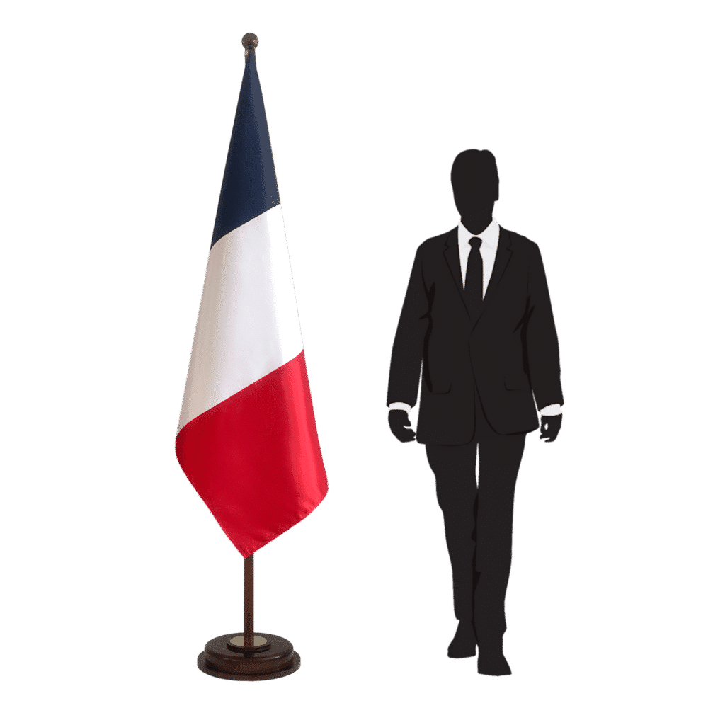 base della bandiera della francia