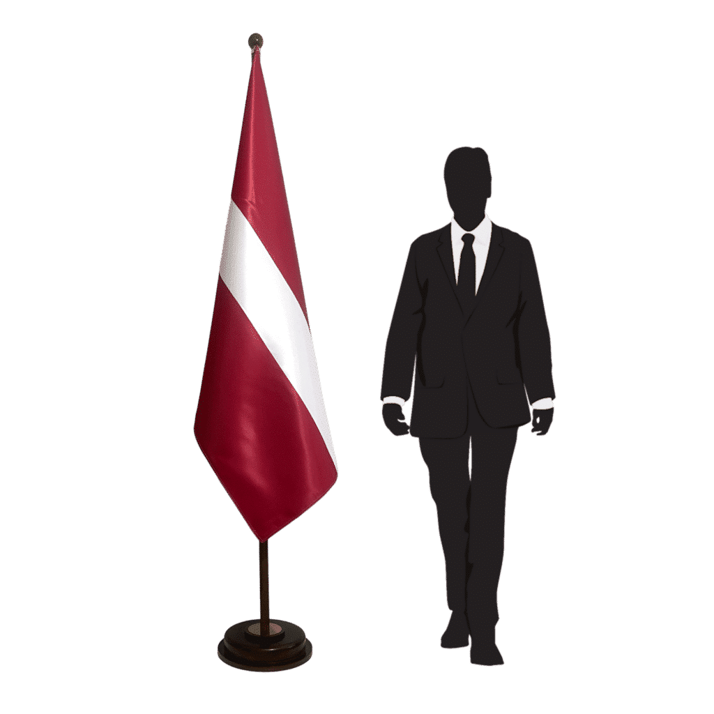 Base della bandiera lettone