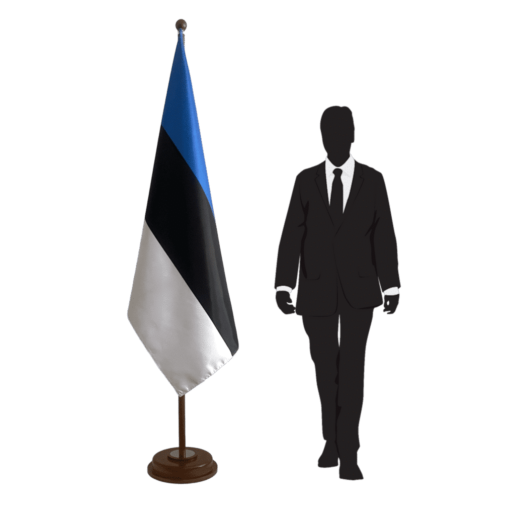 Base della bandiera dell'Estonia