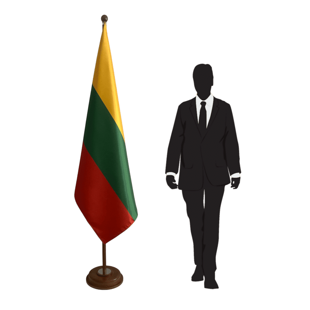 Base della bandiera della Lituania