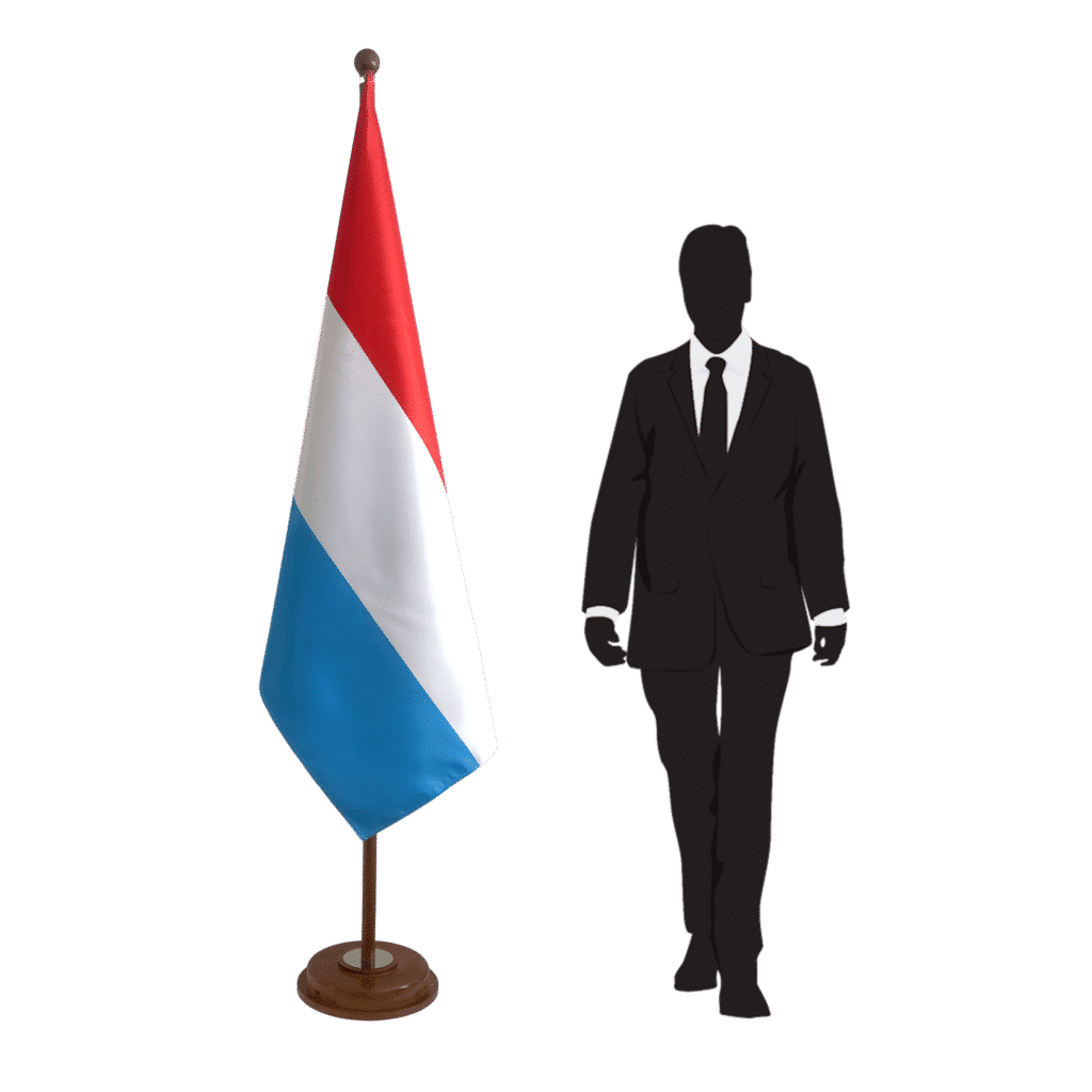 base della bandiera lussemburghese