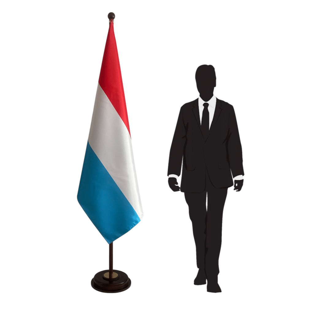 base della bandiera lussemburghese