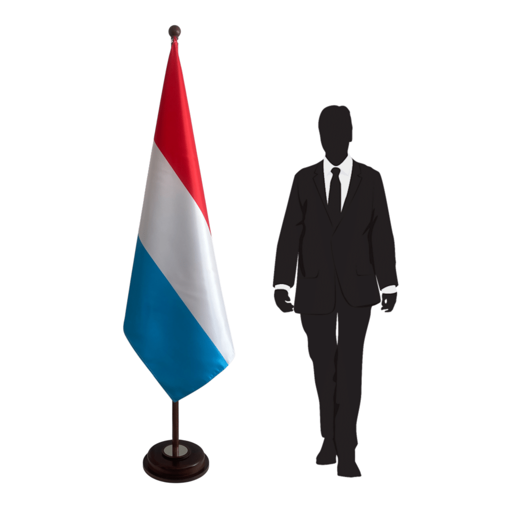 base della bandiera lussemburghese