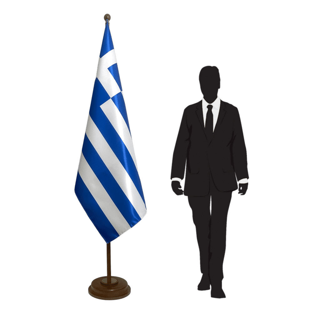 Base della bandiera della Grecia