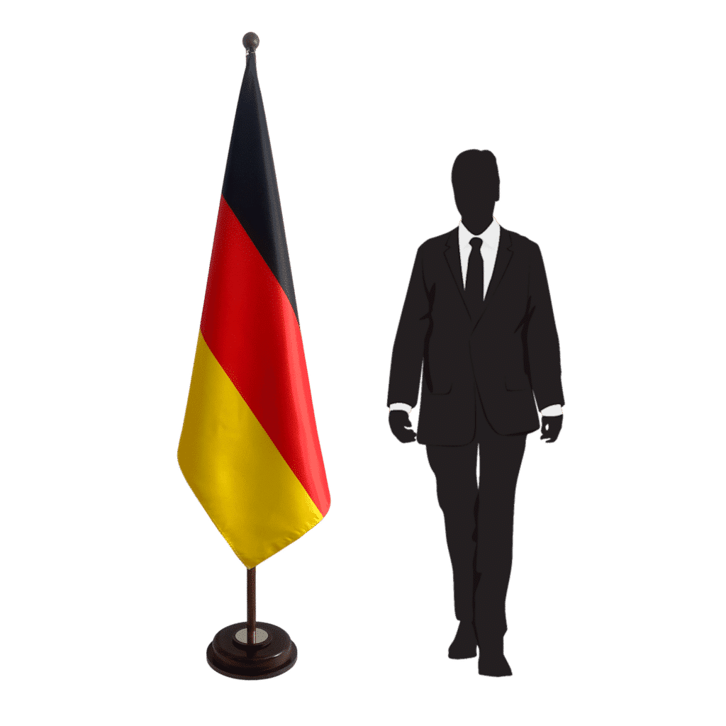 Base della bandiera tedesca