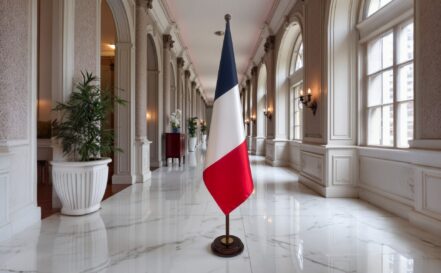 socle drapeau france