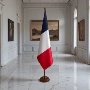 socle drapeau France