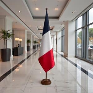 socle drapeau France