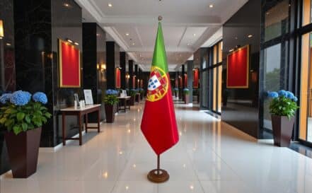 socle drapeau portugal