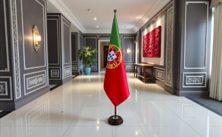 socle drapeau portugal