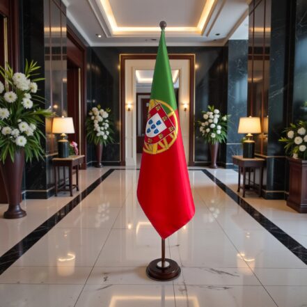 socle drapeau portugal