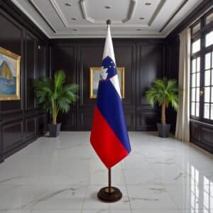 socle drapeau slovenie