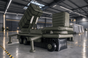 leurre militaire gonflable